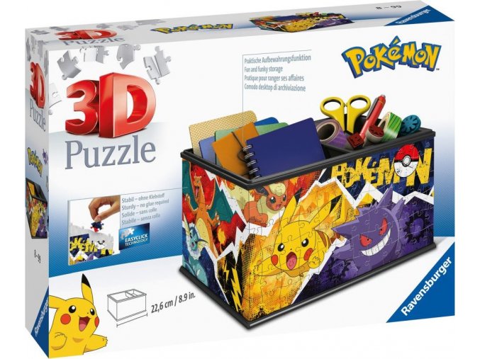 Úložná krabice Pokémon 216 dílků