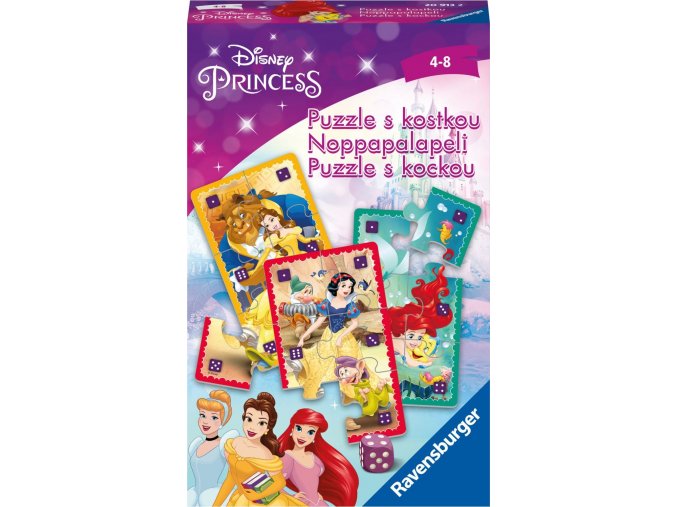 Ravensburger 20913 Disney Princess: Puzzle hra s kostkou