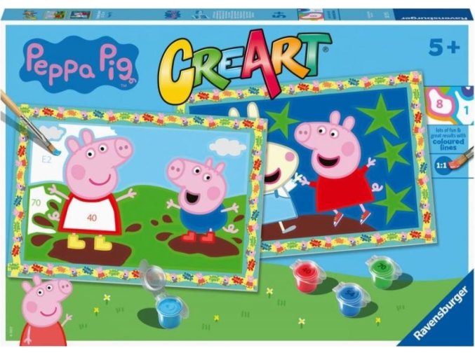 Ravensburger 20219 CreArt Prasátko Peppa