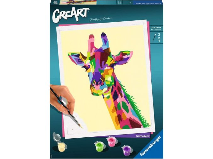 Ravensburger 20202 CreArt Vtipná žirafa
