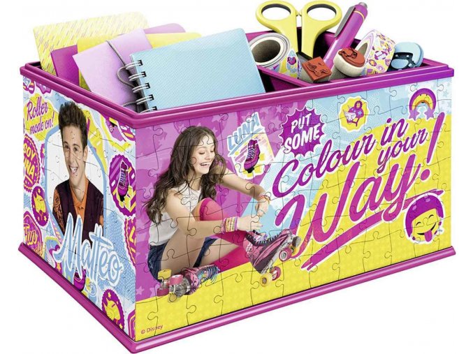 Ravensburger 12090 Puzzle 3D Úložná krabice Soy Luna 216 dílků