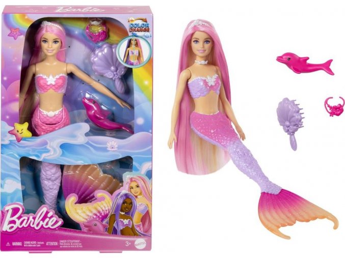 Barbie a dotek kouzla mořská  panna Malibu