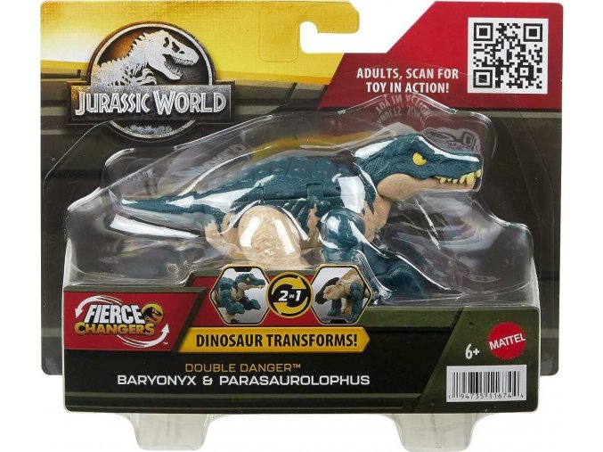Jurský svět Dinosaurus s transformací BARYONYX a PARASAUROLOPHUS