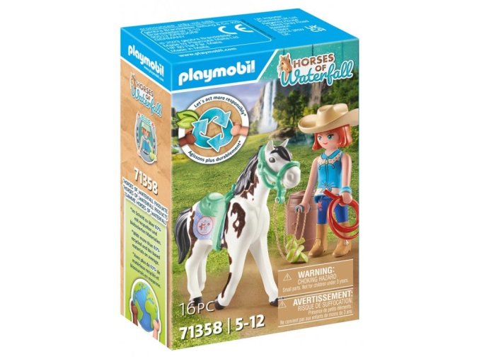 PLAYMOBIL® 71358 Ellie & Sawdust s westernovým cvičením