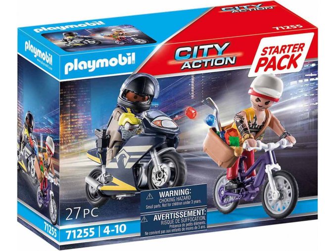 PLAYMOBIL® 71255 Starter Pack Speciální jednotka nasazení se zlodějem