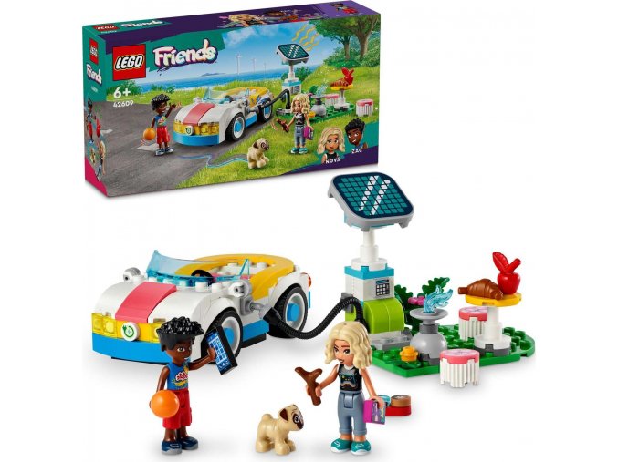 LEGO® Friends 42609 Elektromobil s nabíječkou