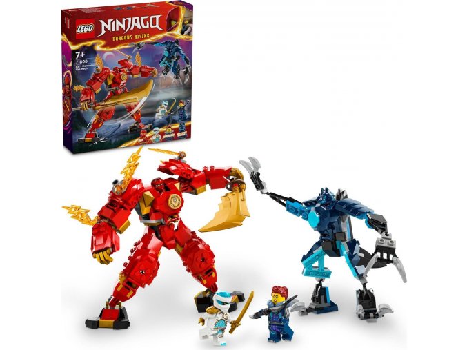 LEGO® NINJAGO® 71808 Kaiův živelný ohnivý robot