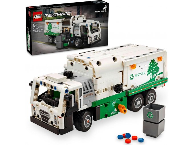 LEGO® TECHNIC 42167 Popelářský vůz Mack® LR Electric