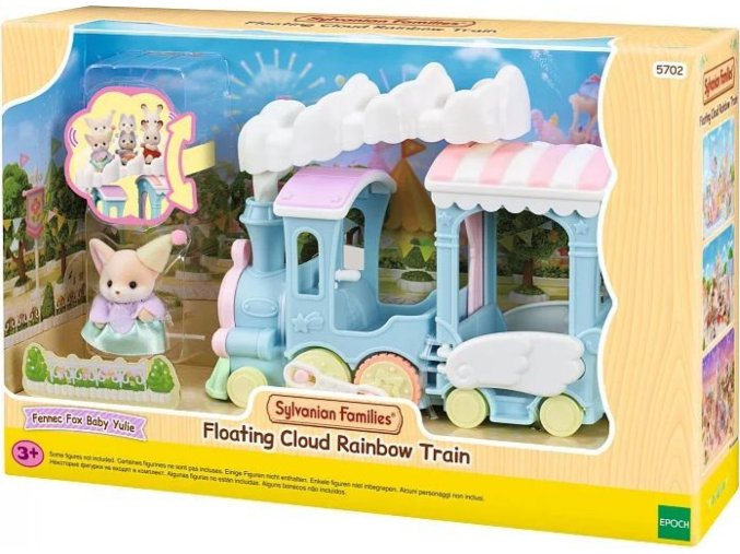 Sylvanian Families 5702 Duhový vláček s obláčkem