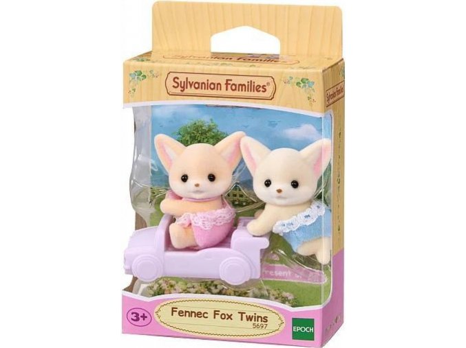 Sylvanian Families 5697 Dvojčata fenci s autíčkem