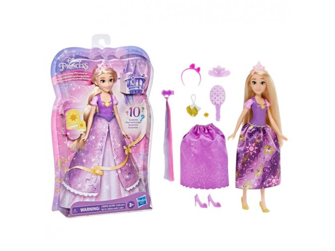disney princezna locika modni panenka s 10 modnimi doplnky 1