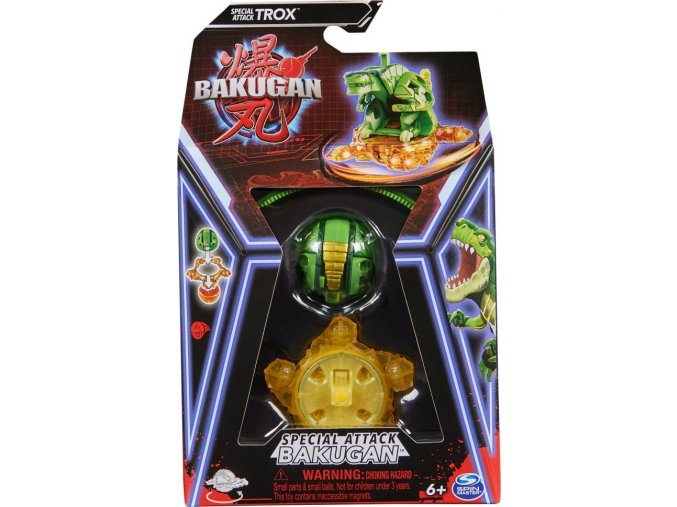 Bakugan™ Speciální útok TROX GREEN SOLID