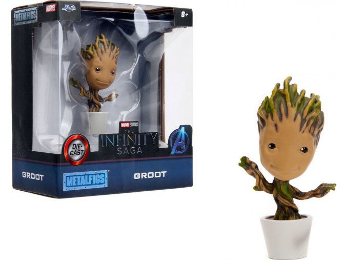 Figurka METALFIGS Marvel Groot 10 cm