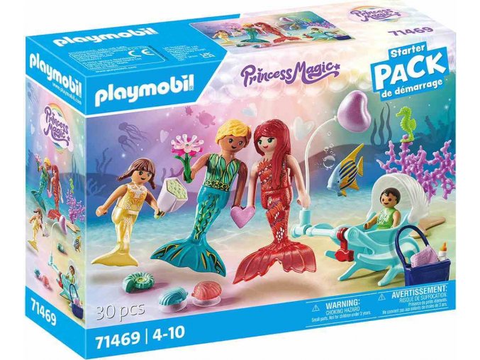 PLAYMOBIL® 71469 Láskyplná rodina mořských panen