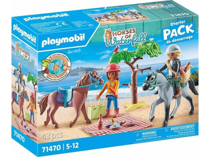 PLAYMOBIL® 71470 Jízda na koni s Amelií a Benem na pláži