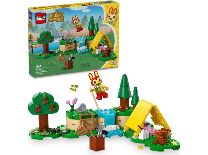 LEGO® Animal Crossing™ 77047 Bunnie a aktivity v přírodě