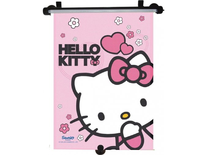 Stínítko na okno auta stahující 1 ks Hello Kitty