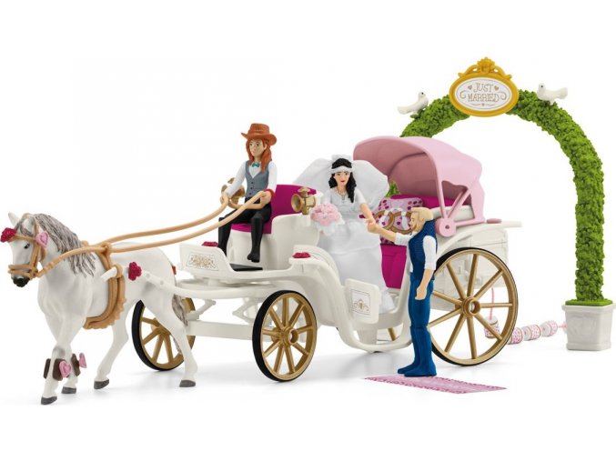 Schleich® 42641 Svatební kočár a příslušenství