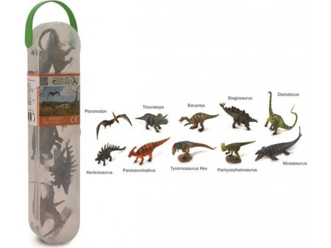 Collecta 01101 Dinosauři mini v tubě 10 ks