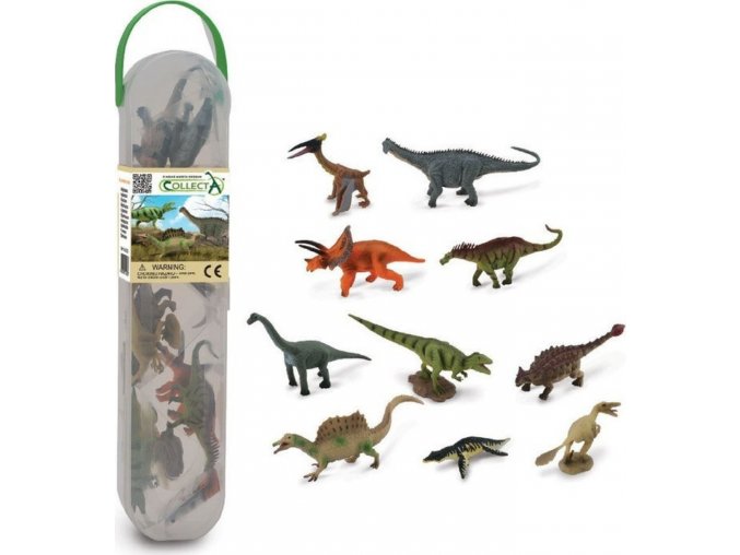 Collecta 01102 Dinosauři mini v tubě 10 ks