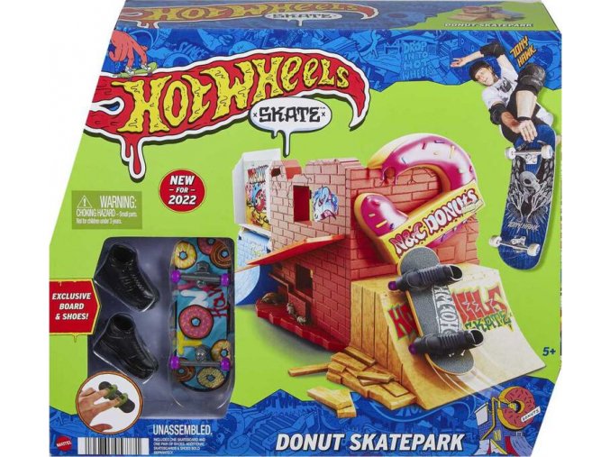 hw fingerboard skatepark donut herni set 1