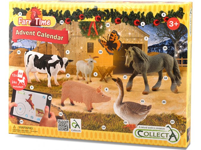 COLLECTA Adventní kalendář farma a koně