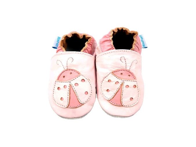 MiniFeet capáčky beruška Lottie růžové