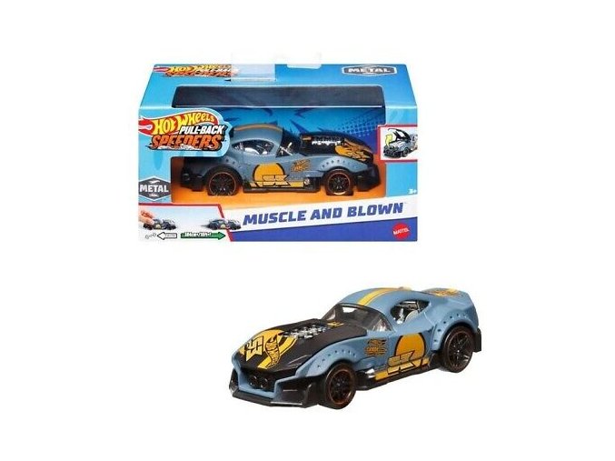 hot wheels pull back speeders auticko muscle and blown 1