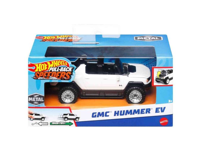 hot wheels pull back speeders auticko gmc hummer ev 1