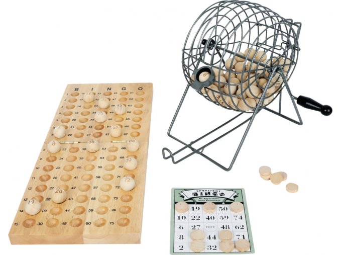 small foot Dřevěná hra Bingo