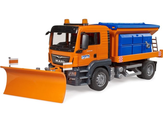 Bruder 03785 Komerční vozy - MAN TGS zimní servisní vůz s radlicí