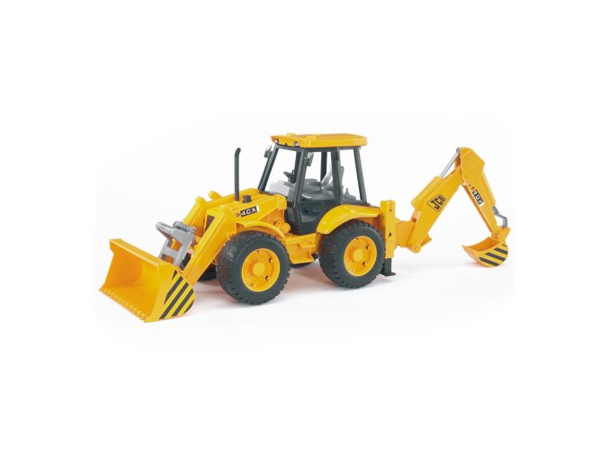 Bruder 02428 Traktor JCB čelní nakladač s bagrem