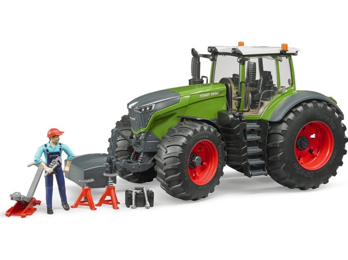 Bruder 04041 Traktor Fendt 1050 Vario s mechanikem a dílenským nářadím 1:16