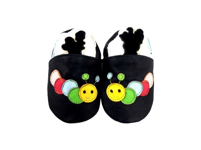 MiniFeet capáčky housenka Curly černé