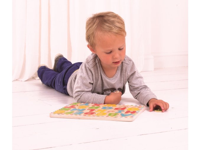 Bigjigs Toys Anglická abeceda s obrázky