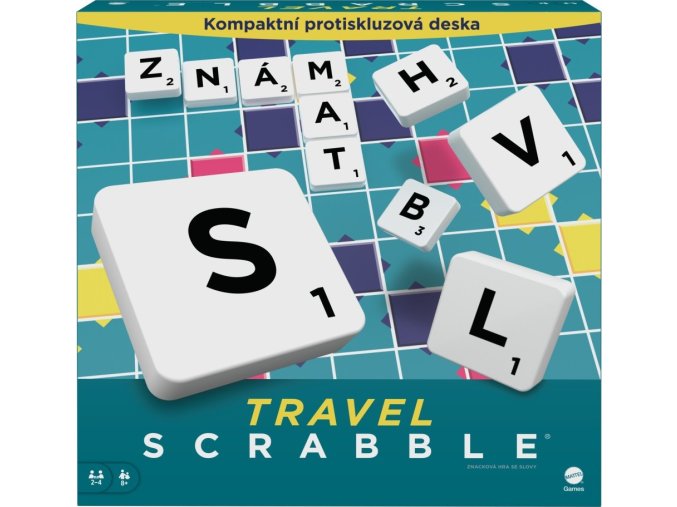 Hra Scrabble cestovní česká verze CZ