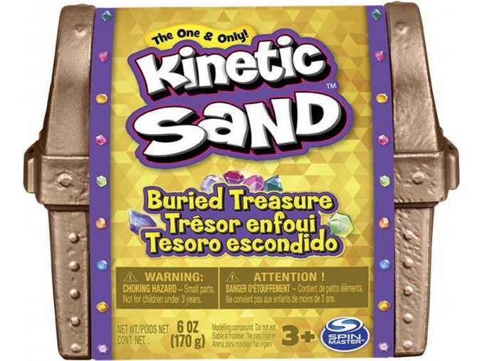 Kinetic Sand Truhla s pokladem