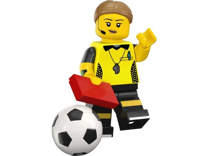 LEGO® 71037 Minifigurka 24. série - Fotbalová rozhodčí