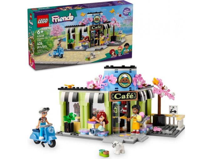 LEGO® Friends 42618 Kavárna v městečku Heartlake