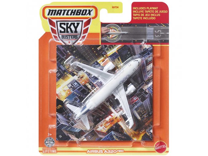 matchbox skybusters kovovy model airbus a320neo 1