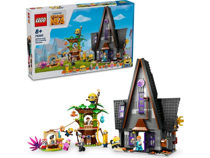 LEGO® Mimoni 75583 Mimoni a Gruův rodinný dům