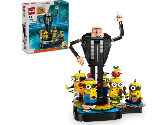 LEGO® Mimoni 75582 Gru a mimoni z kostek