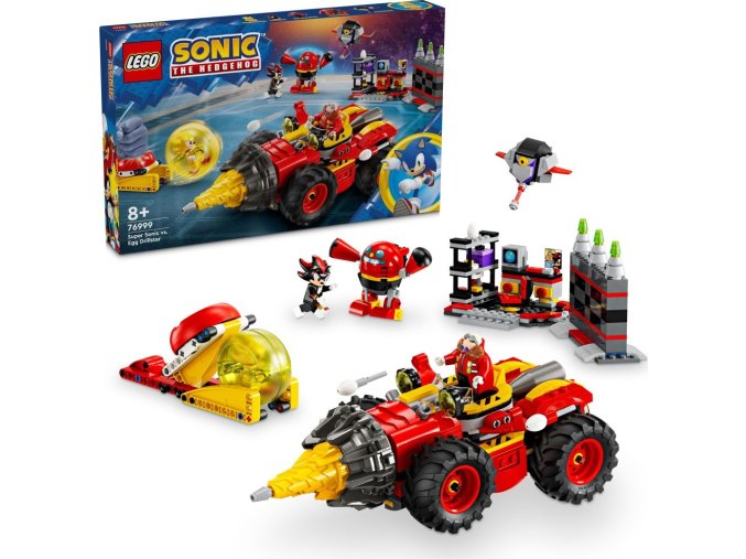 LEGO® Sonic The Hedgehog™ 76999 Super Sonic vs. Egg Drillster