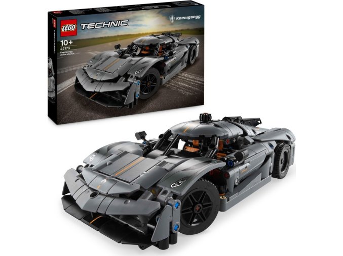 LEGO® Technic 42173 Šedé hyperauto Koenigsegg Jesko Absolut