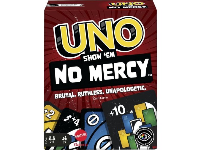 UNO karetní hra SHOW 'EM NO MERCY