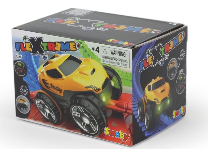Smoby FleXtreme žluté závodní auto