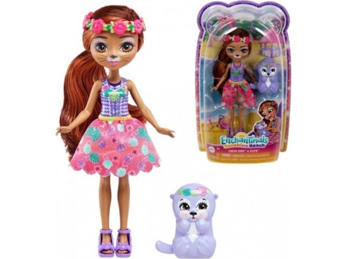 ENCHANTIMALS Sunshine Beach panenka Oneda Otter a Kelpie