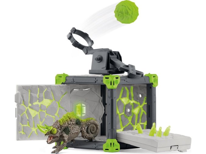 Schleich 42677 Eldrador Aréna BattleCave kamenného chameleona