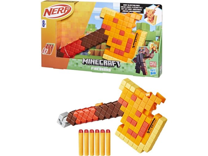 NERF Minecraft Firebrand