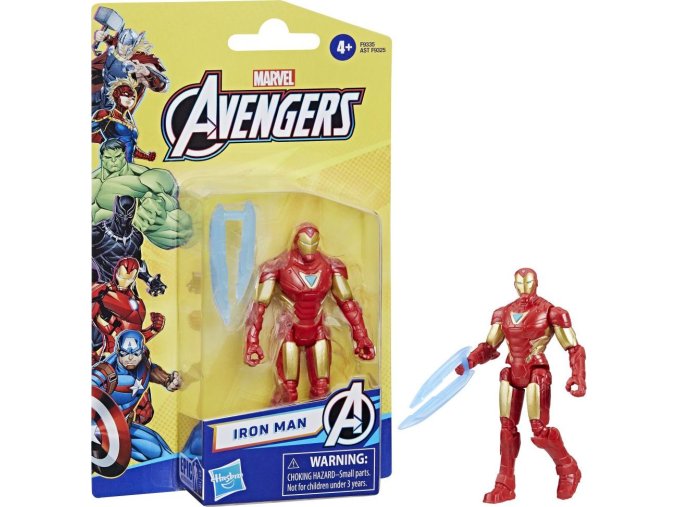 HASBRO - Avengers Iron Man figurka s příslušenstvím 10cm